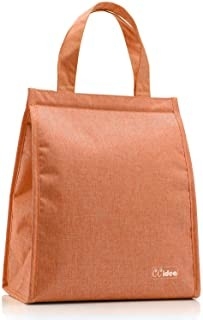 Canvas Soft Sided Collapsible Cooler Waterproof Insulated Adult Lunch Tote Bag