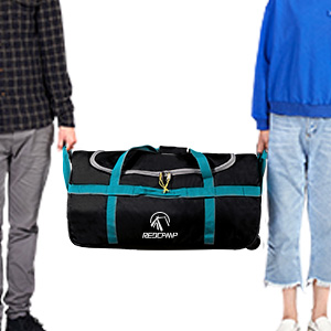 Foldable Duffle Bag With Wheels 85l 120l 140l 1680d Oxford Collapsible 0