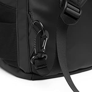 Waterproof Sports Duffle Bags Travel Weekender Overnight Bag With Shoe Compartment 5