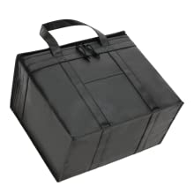 Foldable Insulated Shopping Bags Groceries Sturdy Zipper Washable Stands Coller Bag 10
