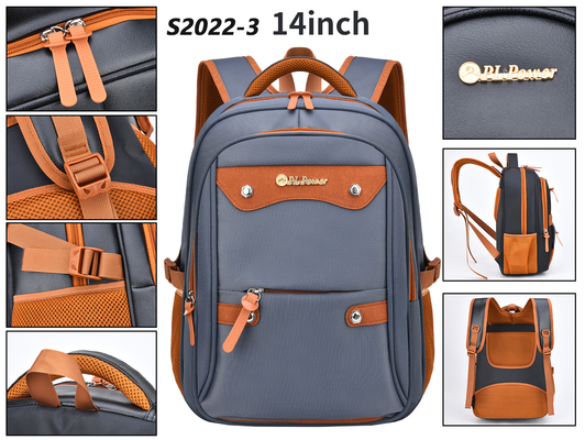BSCI Certification Business Casual Backpack Nylon 14 Inch Laptop Backpack 1000g