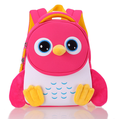 Penguin Waterproof Kids Backpack 3D Baby Toddler Children School Bag Kindergarten