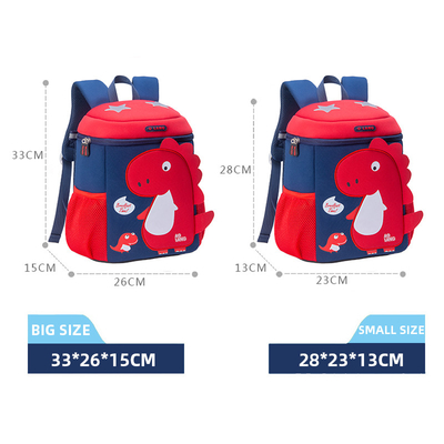 Toddler 3D Dinosaur Kindergarten Mochila Cute Cartoon Backpack For Boys Girls