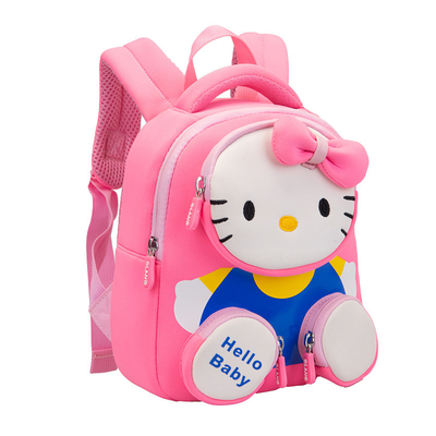 OEM 3D Cat Children Backpacks Kindergarten Schoolbag Children Animal Kids Backpack