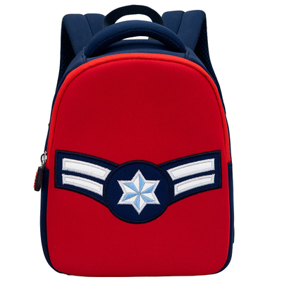 BSCI Airplane Pilots Kids Toddler Backpack Neoprene Kindergarten Waterproof School Bag