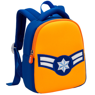 BSCI Airplane Pilots Kids Toddler Backpack Neoprene Kindergarten Waterproof School Bag