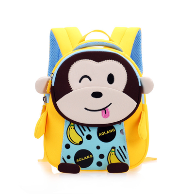 3d Dinosaur Waterproof Kids Backpack Cartoon Children School Bags OEM