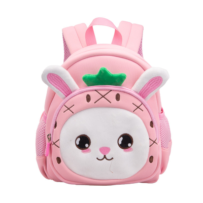 Rabbit Waterproof Kids Backpack FCS 3D Toddler Kindergarten Children Schoolbag