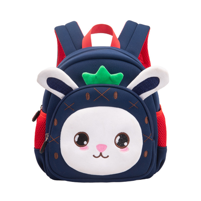 Rabbit Waterproof Kids Backpack FCS 3D Toddler Kindergarten Children Schoolbag