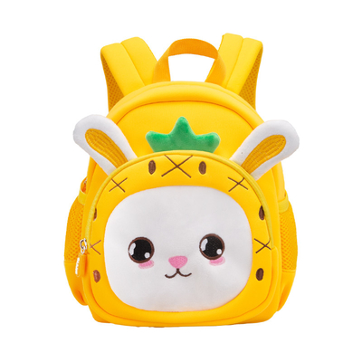 Rabbit Waterproof Kids Backpack FCS 3D Toddler Kindergarten Children Schoolbag