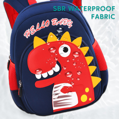 Toddler 3D Dinosaur Kindergarten Cute Cartoon Backpack For Boys Girls