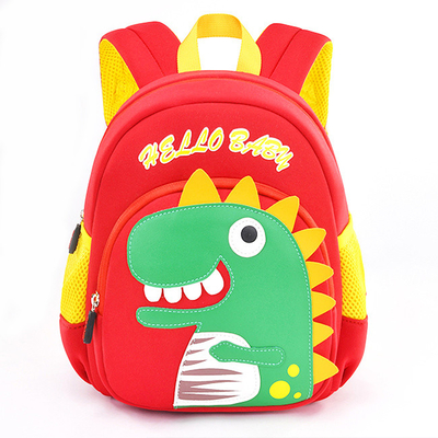 2 Sizes Toddler Kindergarten School Bags Dinosaur Childrens Backpack 3D Cartoon