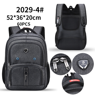Male Polyester Nylon Travel Backpack Waterproof 20 Inch Laptop Bag Men