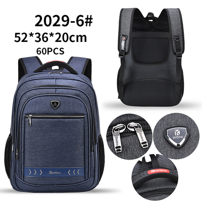 Male Polyester Nylon Travel Backpack Waterproof 20 Inch Laptop Bag Men