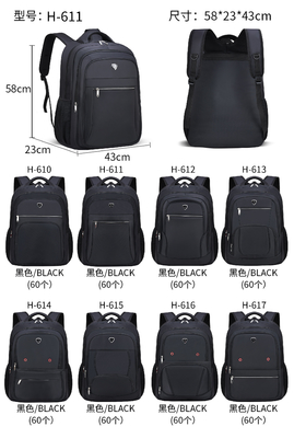 Multifunctional Business Notebook Rucksack Waterproof Film Men'S Casual Bag