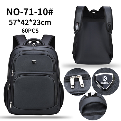 Business Casual PU Student School Bag Travel Computer 23 Inch Backpack