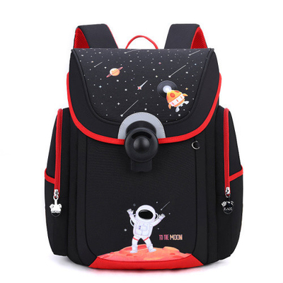 Multi Pockets Waterproof Student Backpack Cartoon Kids School Bags 1000g