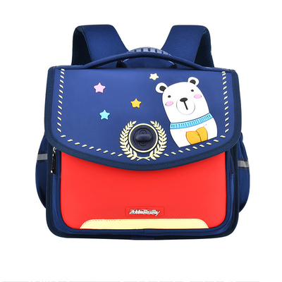 Cartoon Outer Space Kids Backpack Waterproof Childrens School Book Bag
