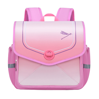 Blue Pink Leather School Backpacks Waterproof  School Bags For Toddlers