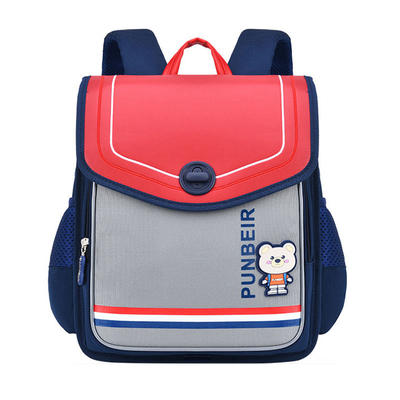 Vertical Leather School Backpacks Waterproof  School Bags For Girls FDA BSCI Certification