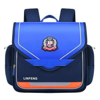 Waterproof Leather School Backpacks Orthopedic School Bags For Boys 1000g