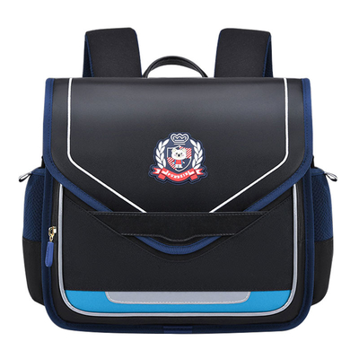 Waterproof Leather School Backpacks Orthopedic School Bags For Boys 1000g