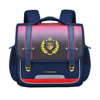 Orthopedic Leather School Backpacks Boy Girl School Bag Large Capacity