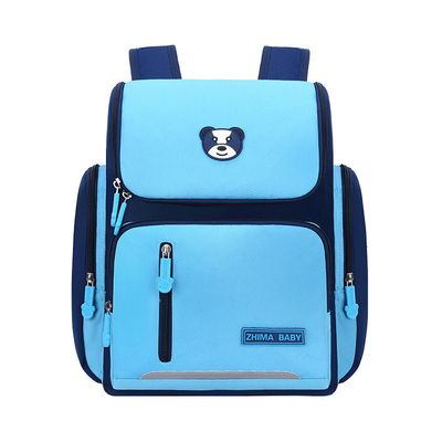 Primary Leather School Backpacks Boys Girls Kids Orthopedic Mochila 42*32*20cm
