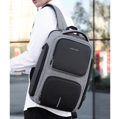 Large Capacity Business Laptop Backpack  USB Charging Heavy Duty School Bags