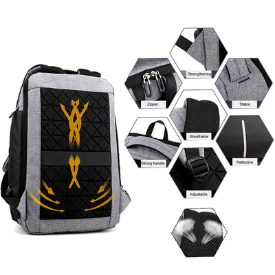 Large Capacity Business Laptop Backpack  USB Charging Heavy Duty School Bags