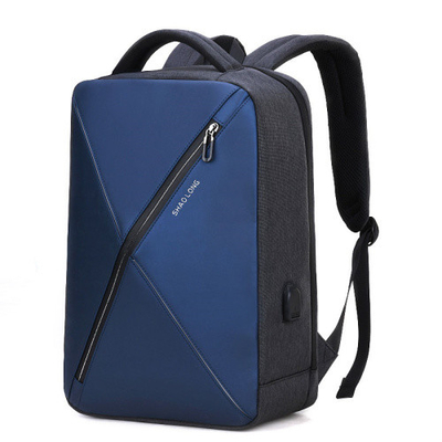 ODM USB Laptop Backpack Anti Theft 15.6 Inch Men Travel Leisure School Rucksack