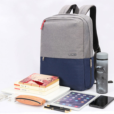 USB Anti Theft Charging Backpack Waterproof 15.6 Inch Laptop Rucksack