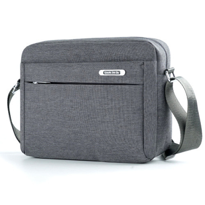 3 Colors Men Business Shoulder Bags Waterproof Nylon Casual Black Crossbody Bag