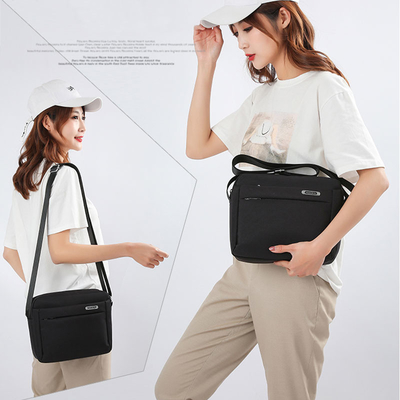 3 Colors Men Business Shoulder Bags Waterproof Nylon Casual Black Crossbody Bag