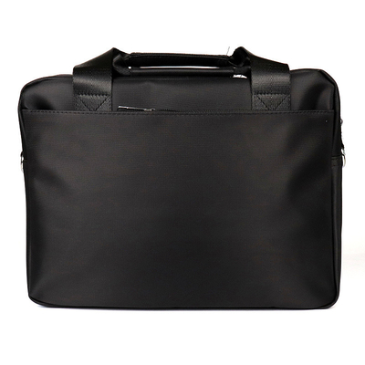 Portable Leather Laptop Shoulder Bag Waterproof Travel Crossbody Bag Anti Theft