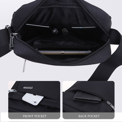 Oxford Crossbody Shoulder Messenger Bag Waterproof Business Travel Laptop Bag Purse