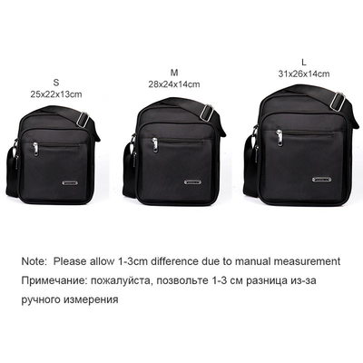 Solid Mens Canvas Shoulder Bags Buckle Casual Portable Multi Pocket Crossbody Bag