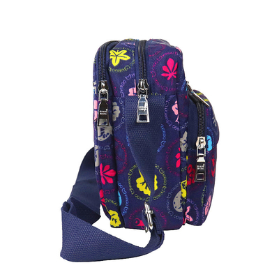 Messenger Single Shoulder Bag Casual Patterned Cloth Women'S Waterproof Nylon Bag