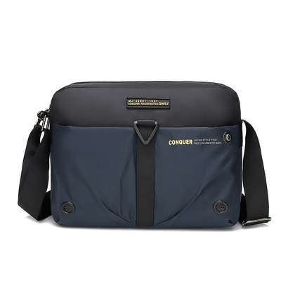 Men Shoulder Messenger Bag Multi Pockets Travel Crossbody Bag Causal Handbag
