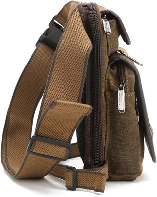 Tactical Cycling Canvas Drop Leg Bag Hiking Waist Pack For Men Women