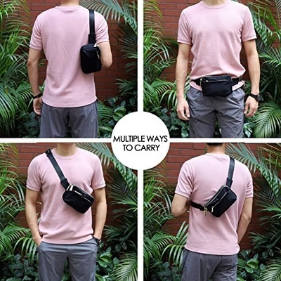 Casual Fashion Fanny Pack Adjustable Belt Bag For Outdoors Workout Traveling