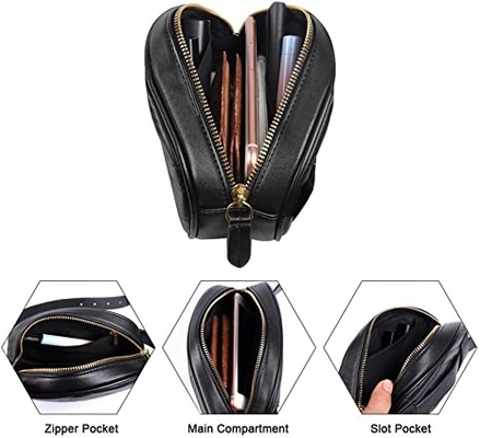Crossbody Fashion Fanny Pack PU Leather Waterproof Belt Bag