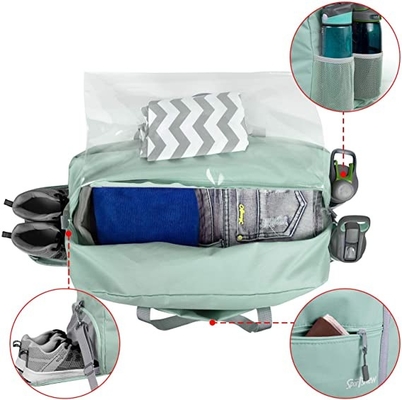 Lightweight Gym Travel Sports Duffel Bag Casual Nylon