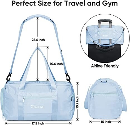 Waterproof Sports Duffle Bags Gym For Women Men Small