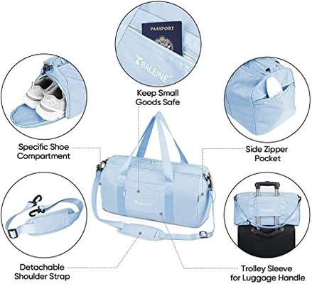 Waterproof Sports Duffle Bags Gym For Women Men Small