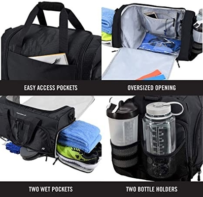 Mens Crowdsource Sports Duffle Bags 10 Optimal Compartments