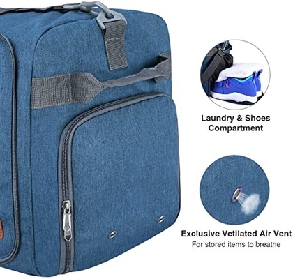 65l Travel Duffel Foldable Weekender Bag For Men Women WaterProof Tear Resistant