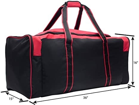 36 Inch Multi Pocket  Duffel Bag Heavy Duty Oxford Polyester Material