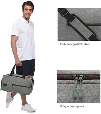 Weekender Sports Duffle Bags Water Resistant With Shoe Compartment