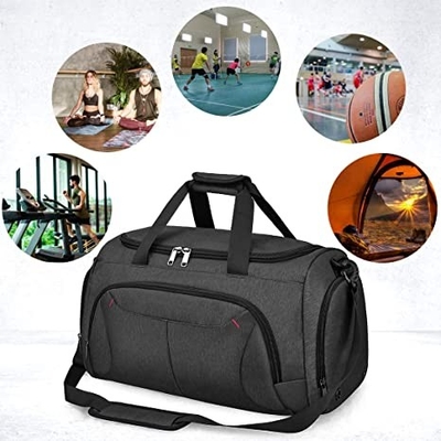 Duffle Large Waterproof Swimming Bags With Shoes Compartment Weekender Overnight Bag